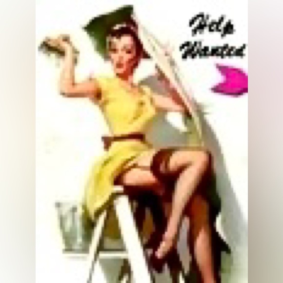 RARE Vintage chartreuse colorblock satin dress size large by Elvgren by Tatyana - Picture 10 of 11